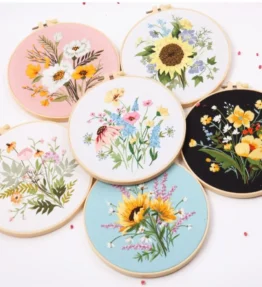 Flower Embroidery Kits