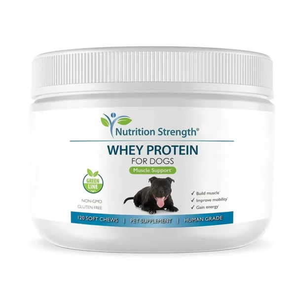 kf-Sd86392b39ae740da951c83a67afb6332B-Nutrition-Strength-Whey-Protein-for-Dogs-Muscle-Gain-Weight-Gainer-120-Chews